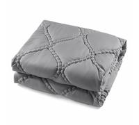 Elegear Coverless Duvet Set 2 Pieces, Single Bedding Sets All in One Duvet 140x210 and Pillowcase 50x75 Thick Quilt Cover All Season 2 in 1 Comforter Fluffy Soft, Machine Washable, Gray