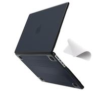 eleger Anti-cracking Case compatible with MacBook Pro 16 inch M5 M4 M3 M2 M1 Pro/Max A3428 A3429 A3403 A3186 A2991 - A2485, 2026 2024 2023 2021 Release, Black TPU Bumper & Hard PC Shell, Matte Black