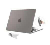 eleger Non-Rigid Case Compatible with MacBook Pro 13 inch M2 M1 A2338 A2251 A2289 A2159 A1989 A1708 A1706, 2022-2016 Release, Anti-cracking Shell Cover, Matte Black