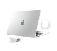 eleger Non-Rigid Case Compatible with MacBook Pro 13 inch M2 M1 A2338 A2251 A2289 A2159 A1989 A1708 A1706, 2022-2016 Release, Anti-cracking Shell Cover, Matte Clear