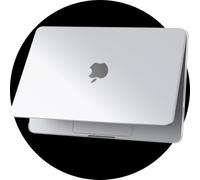 eleger Ultra Thin Case Compatible with MacBook Neo 13 inch A18 Pro A3404 [Matching Mac's color], 2026 Release, Matte Crystal Hard Cover for Mac Book Neo 13", Silver Transparent