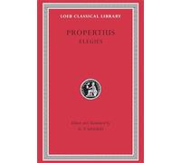 Elegies (Loeb Classical Library 18)