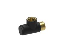 Elego Dual Fuel T Piece Matte Black