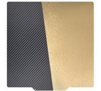 Elego Neptune 3 Max Build Plate - 430x430mm Pee+PEI Sheet - Double Sided Textured Print Bed Flexible Spring Steel Surface No Magletic Base for Neptune 4 Max, Anycubi Kobra Max, CR-6 Max 3D Printer