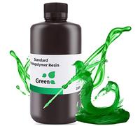 ELEGOO 3D Printer Rapid Resin, 405nm LCD UV-Curing Resin Standard Photopolymer Resin for LCD 3D Printing Clear Green 1000G