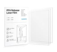 ELEGOO 3PCS PFA Release Liner Film for Saturn 2/8K/3/4/4 Ultra/4 Ultra 16K Resin 3D Printer 273x176mm, 0.127mm Thickness with Stronger Release Functionality and 92% Light Transmittance