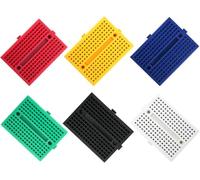 ELEGOO 6PCS 170 tie-points Mini Breadboard kit for Arduino Project 6 color Breadboards Mini for Electronic Kits UNO R3 MEGA NANO…