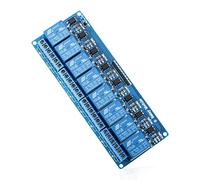 ELEGOO 8 Channel DC 5V Relay Module with Optocoupler for Arduino Project 1280 DSP ARM PIC AVR STM32 Raspberry Pi