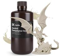 ELEGOO 8K 3D Printer Resin, Standard Photopolymer Resin 405nm UV-Curing Resin, Best for 8K/9K/12K/14K/16K 3D Printer Vanilla 1000g