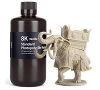 ELEGOO 8K Standard 3D Printer Resin Vanilla 1000g for 8K/12K/14K/16K