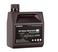 ELEGOO 8K Water Washable 3D Printer Resin 2.0, Fast Curing Photopolymer Resin for Saturn Mars 8K/12K/14K/16K LCD DLP SLA 3D Resin Printers, 405nm UV Curing 3D Printing Liquid, White Smoke 2000g