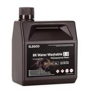ELEGOO 8K Water Washable 3D Printer Resin 2.0, Fast Curing Photopolymer Resin for Saturn Mars 8K/12K/14K/16K LCD DLP 3D Printing SLA Resin Printers, 405nm UV Curing 3D Printing Liquid, Red Clay 2000g