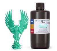 ELEGOO ABS Like 3D Printer Upgraded Resin 3.0 Mint Green 1000g, 405nm UV Curing Photopolymer Resin for LCD 3D Printing