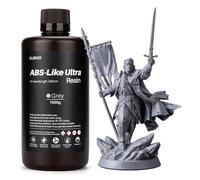 ELEGOO ABS-Like Ultra 3D Resin Grey 1000g, Extra Strength & Toughness