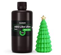 ELEGOO ABS-Like Ultra Resin with Extra Strength and Toughness, Compatible with MSLA/DLP/LCD Resin 3D Printer, Perfect 3D Printer Resin for Tool Application, Neon-Lime 1000g
