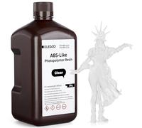 ELEGOO LCD UV 405nm ABS-Like 3D Resin for LCD 3D Printer Photopolymer Resin for LCD/DLP/MSLA 3D Printing - Translucent 2KG