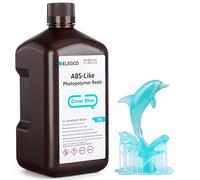 ELEGOO LCD UV 405nm ABS-Like 3D Resin for LCD 3D Printer Photopolymer Resin for LCD/DLP/MSLA 3D Printing - Clear Blue 2KG