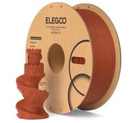 ELEGOO Marble PLA Filament 1.75mm Brick Red 1KG, Rock Stone 3D Printer Filament Dimensional Accuracy +/- 0.02mm, 1kg Spool(2.2lbs) Fits for Most FDM 3D Printers