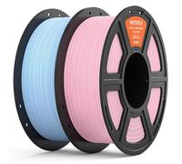 ELEGOO Matte PLA Filament 1.75mm Sakura Pink & Ice Blue 2KG, 3D Printer Filament High Precision, 2pcs 1kg Spool (2.2lbs) Fits for Most FDM 3D Printers