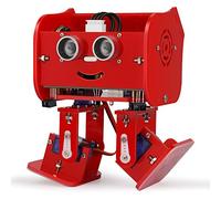 ELEGOO Penguin Bot Biped Robot Kit for Arduino Project with Assembling Tutorial, STEM Kit for Hobbyists, STEM Toys for Kids and Adults Version 2.0 Red