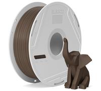ELEGOO PLA Basic Filament and Reusable Spool Cocoa Brown 1KG, 1.75mm 3D Printing Filament High Dimensional Accuracy, Easy Installation 1KG(2.2lbs) Detachable Spool Fits for Most 3D Printers