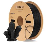 ELEGOO PLA Filament 1.75mm Sparkle Black 1KG, Glitter Twinkling 3D Printer Filament High Dimensional Accuracy, 1kg Spool(2.2lbs) Fits for Most FDM 3D Printers