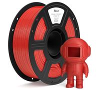 ELEGOO PL Filament 1.75mm True Red 1KG, High Toughness PLA Plus 3D Printer Filament Dimensional Accuracy +/- 0.02mm, 1kg Spool(2.2lbs) Fits for Most FDM 3D Printers