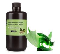 ELEGOO Plant-Based 3D Printer Resin Clear Green 1000g, Ultra-Low Odor