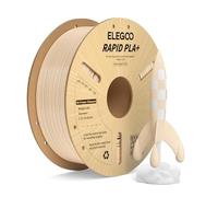 ELEGOO Rapid PLA Plus Filament 1.75mm Beige 1KG, PLA+ 3D Printer Filament Up to 600 mm/s High Speed Printing, Dimensional Accuracy +/- 0.02 mm, 1kg Cardboard Spool(2.2lbs)