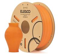 ELEGOO RFID PLA Filament 1.75mm Orange 1KG, Auto Identification 3D Printer Filament Compatible with Canvas, Dimensional Accuracy +/-0.02mm, 1kg Spool for Most 3D Printers