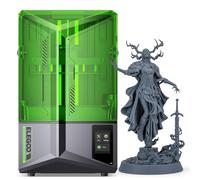 ELEGOO Saturn 4 12k LCD 3D Printer | 10 Inch 12k Mono LCD 3D Printing, One-Click Auto Leveling, Intelligent Mechanical Sensor, Large Size 218.88x122.88x220mm³