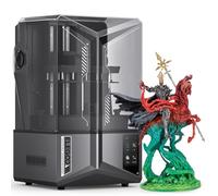 ELEGOO Saturn 4 Ultra 12K 3D Printer, 10-Inch Mono LCD 3D Printing, Auto Leveling, Intelligent Mechanical Sensor, AI Camera, MSLA Resin 3D Printer Large Size 218.88x122.88x220mm³r