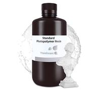 ELEGOO Standard 3D Printer Resin, Translucent 1000g, 405nm Fast Curing Photopolymer Resin, Ideal for Beginners with Easy Molding for LCD/MSLA 3D Printing