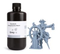 ELEGOO Standard LCD UV-Curing Photopolymer 405nm 3D Printer Resin for LCD 3D Printers Resin - Grey 1000g