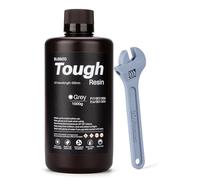 ELEGOO Tough 3D Printer Resin Grey 1000g, High Hardness, Low Shrinkage