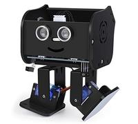 ELEGOO Toy Robot Penguin Bot Biped Kit Compatible with Arduino Project, Intelligent Robot Toys for Kids Boys & Girls 6+, Dancing and Auto Follow, IR Remote Control(Black)