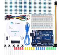 ELEGOO UNO Project Basic Starter Kit with Tutorial and UNO R3 Board Compatible with Arduino IDE for Beginner