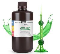 ELEGOO Upgraded ABS Like 3.0 PLUS Resin Clear Green 1000g