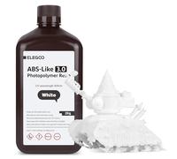 ELEGOO Upgraded ABS-Like Resin 3.0 White 2KG
