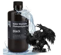 ELEGOO Water Washable 3D Printer Resin Solid Black 1000g