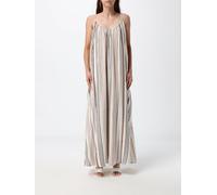 ELEH U-Neck Long Tunic in Viscose Blend with Off-the-Shoulder Design - Size: 42 - female
