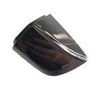 ELEKMPMGTD Car Front Left Door Handle Lock Cylinder Cap Key End Cover Trim for VW for Golf 6 MK6 for GTI for Passat 1K8837879(Deep Black-LC9X)