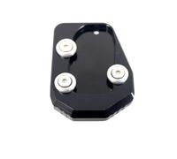 ELEKMPMGTD For Y&amaha MT-09 MT09 XSR900 For MT 09 For Tracer 900 For Sport FZ-09 Kickstand Foot Side Stand Extension Pad Support Plate Enlarge Kickstand Enlarger Plate(Black)