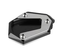 ELEKMPMGTD Kickstand Foot Side Stand Extension Pad Support Plate Enlarge Stand For VFR 800 X For Crossrunner VFR800X 2015-2023 2022 2021 Kickstand Enlarger Plate(Black)