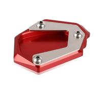 ELEKMPMGTD Kickstand Foot Side Stand Extension Pad Support Plate Enlarge Stand For VFR 800 X For Crossrunner VFR800X 2015-2023 2022 2021 Kickstand Enlarger Plate(RED)