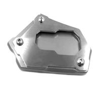 ELEKMPMGTD Motorcycle Accessories For B&MW R1250 GS R 1250 GSA R 1250GS HP R1250GS Side Stand Enlarge Extension Kickstand Kickstand Enlarger Plate(Siver)