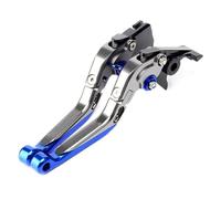 ELEKMPMGTD Motorcycle Adjustable Extendable Folding Brake Clutch Levers Handle Grip for DL650 for V-Strom XT 250 for Vstrom 650 2011-2022(G)