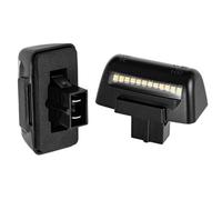 ELEKNZBZTG Brake Stop Lamp 1732840 2pcs Car Number License Plate Lights With Black Cotton Pad For Transit MK5 MK6 MK7 1985-2014