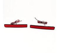 ELEKNZBZTG Brake Stop Lamp For T5 For Transporter For Caravelle For Multivan 2003-2011 2pcs Rear Bumper Reflector Light Tail Brake Stop Signal Lamp Auto Parts(Red Cover)