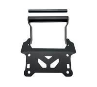 ELEKNZBZTG For BMW For C400GT For C400 GT 2025 Motorcycle Accessories CNC Aluminum GPS Navigation Bracket Handlebar Bar Extension Bracket Motorcycle GPS bracket(Black 12-22mm)